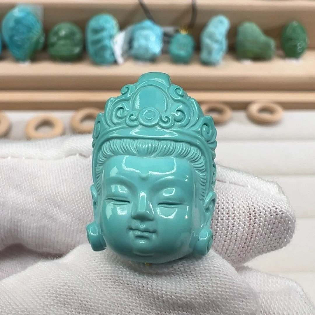 绿松石未镶嵌配饰