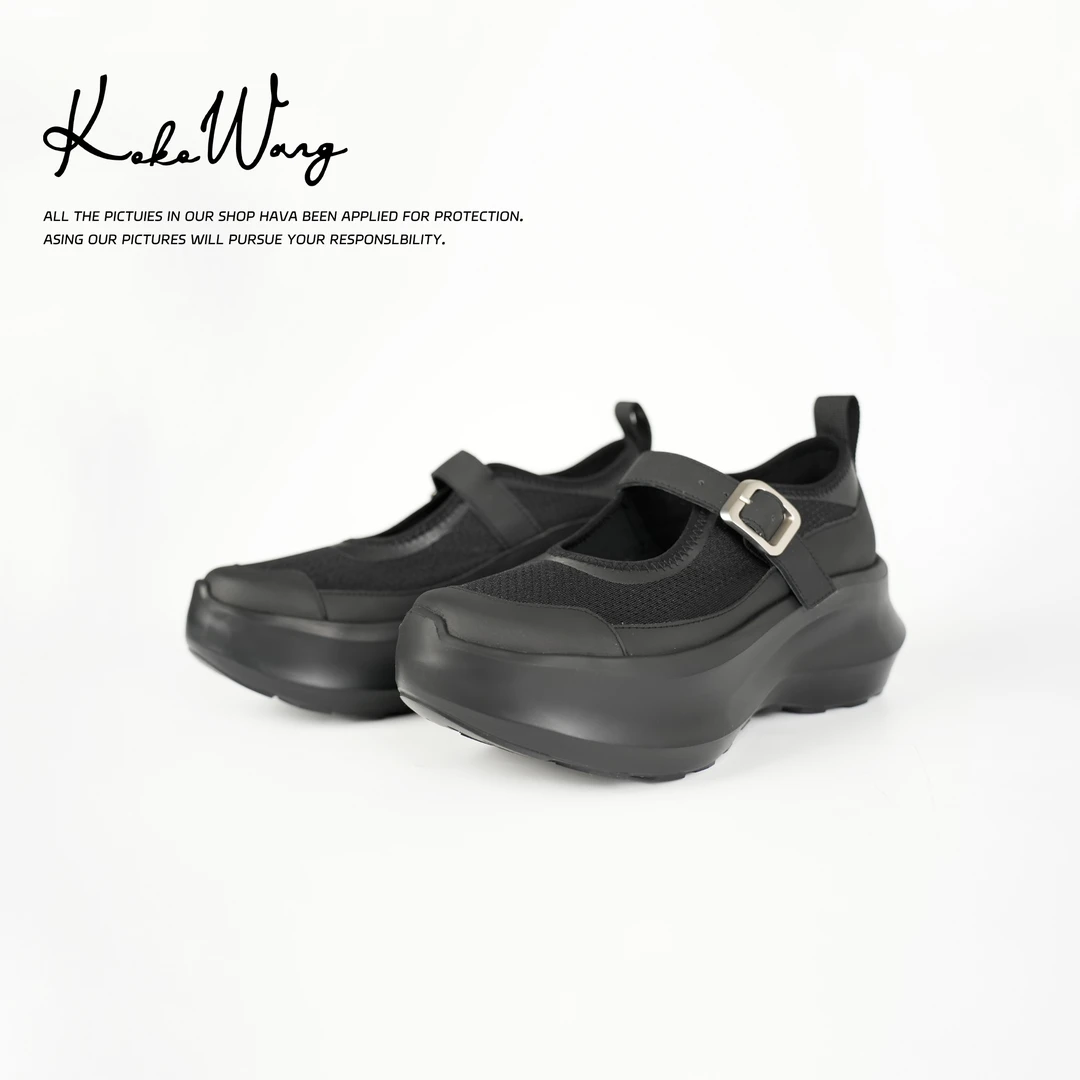 KOKO WANG新款松糕厚底增高玛丽珍百搭休闲摇摇鞋541894L10X17