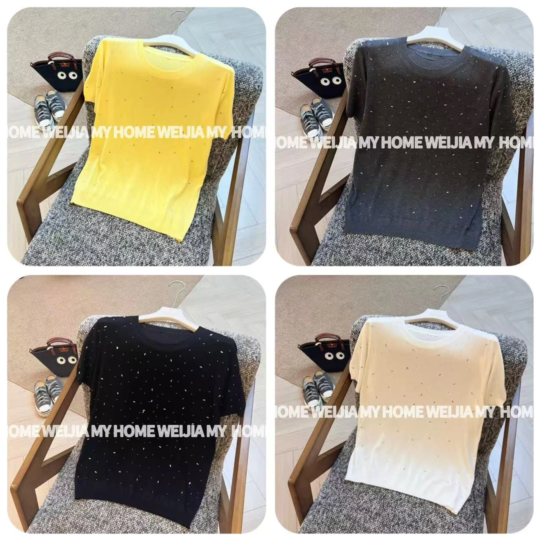 【WJ】夏款 周 6635 四色针织上衣（小码-大码）