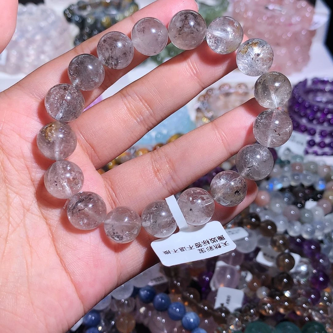 未镶嵌手链水晶黑白闪灵钻12