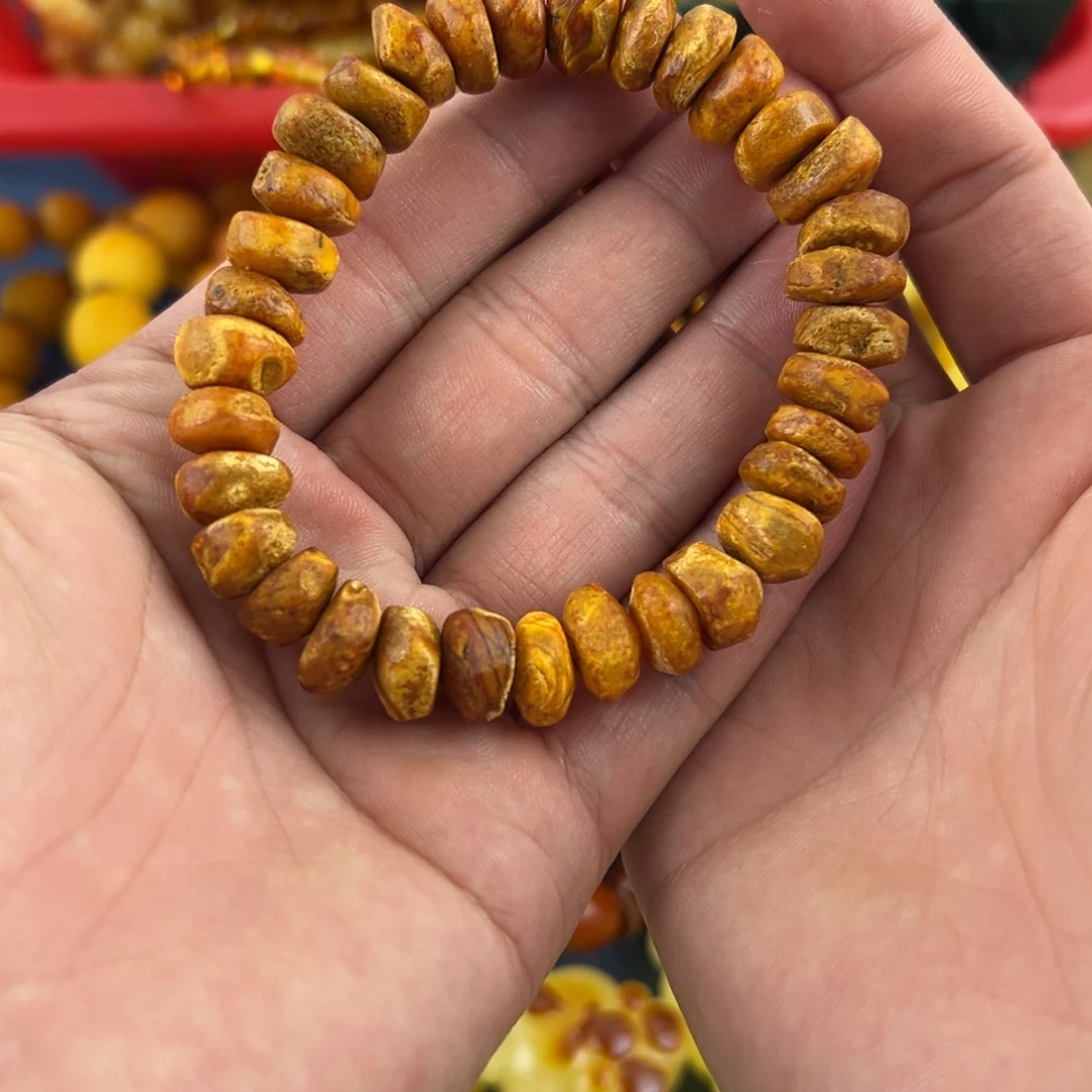 琥珀未镶嵌珠宝奇石