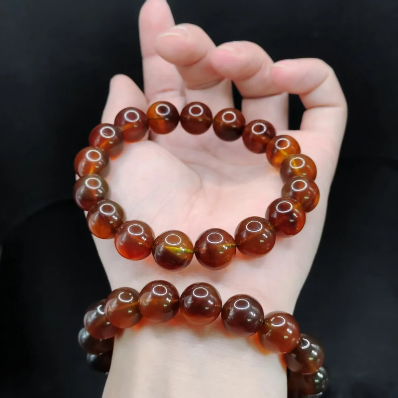 【康康严选】紫罗兰琥珀单圈手串K2【多样性发其一】约12mm+