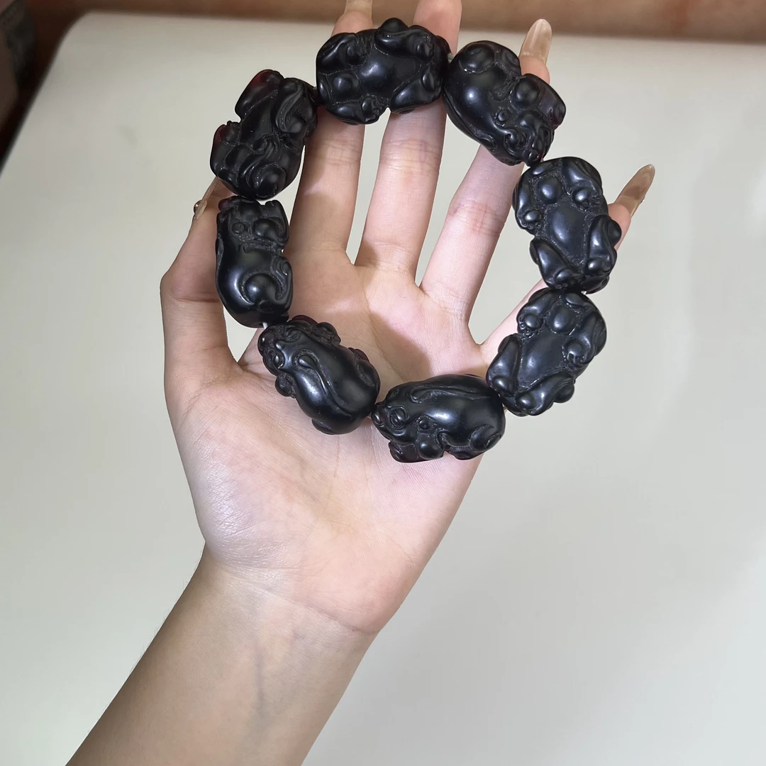 玖 大貔貅药珀手串