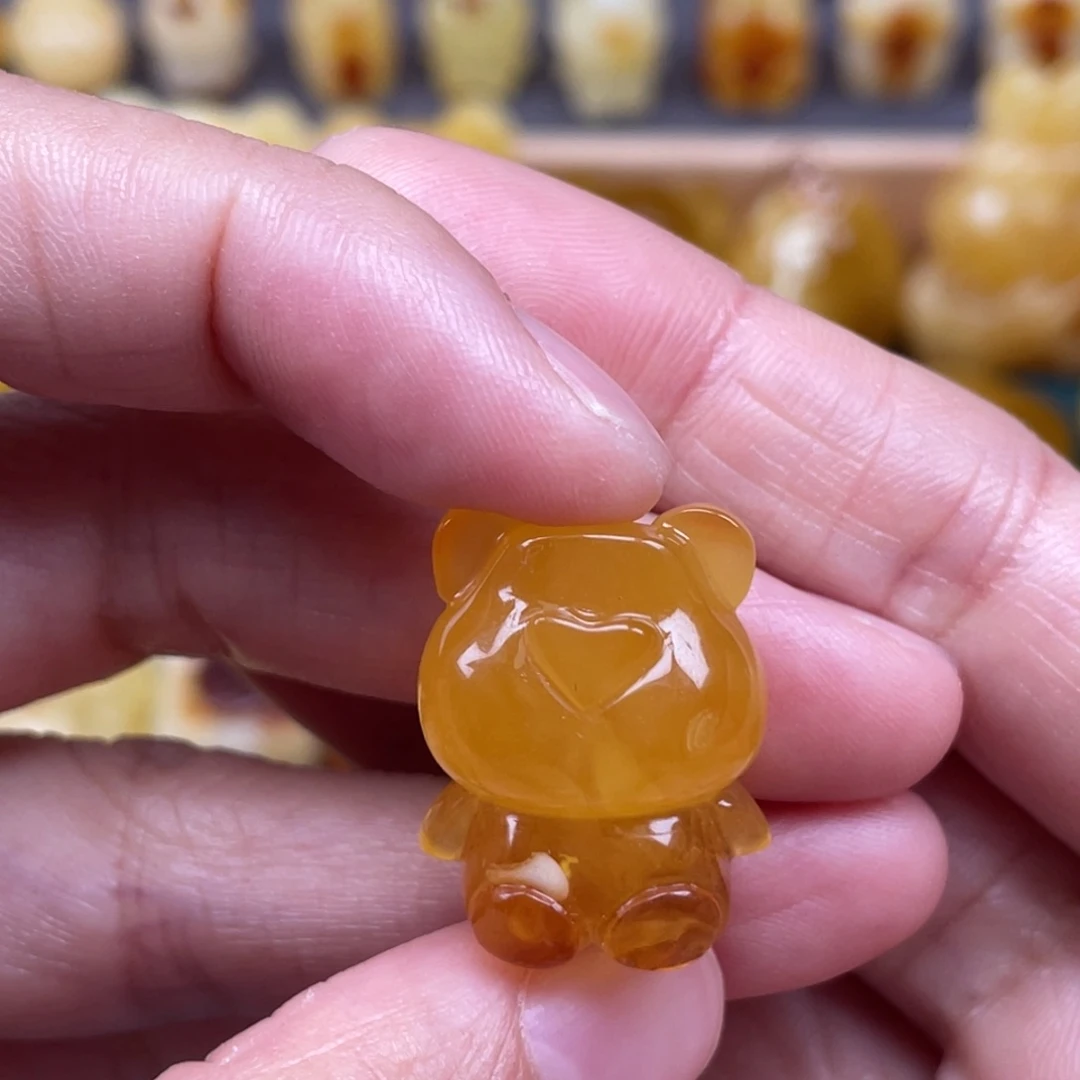 裸石琥珀未镶嵌蜜蜡
