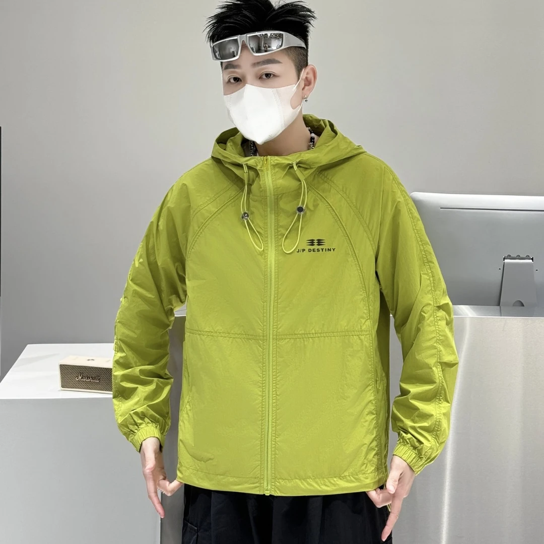 3309欢公子夏季新款薄款户外防晒衣时尚简约百搭速干外套