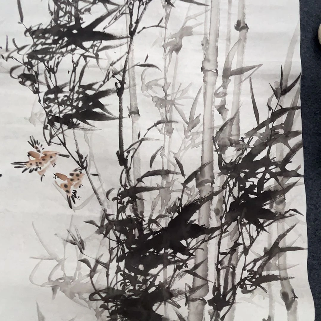 国画国画作品宣纸纯手绘