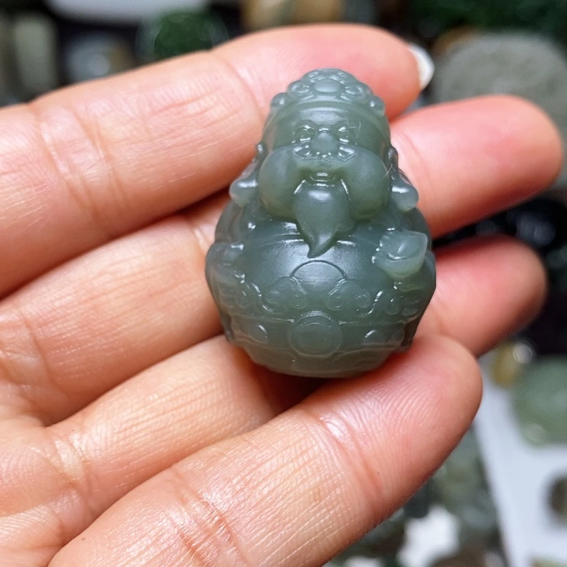 【闪购商品】和田玉颈饰未镶嵌饼**琪