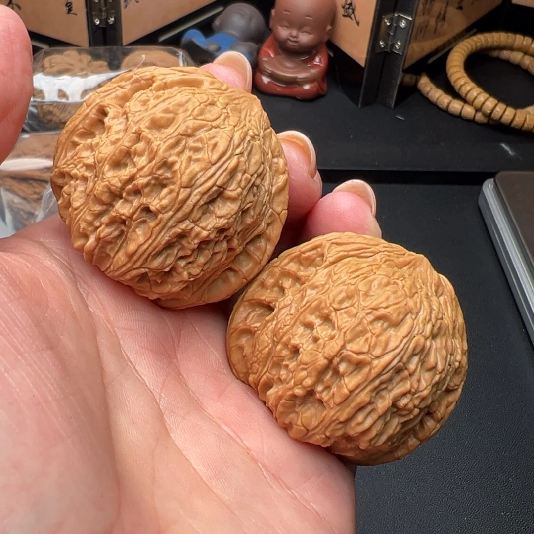 文玩核桃把件9**1绣球42