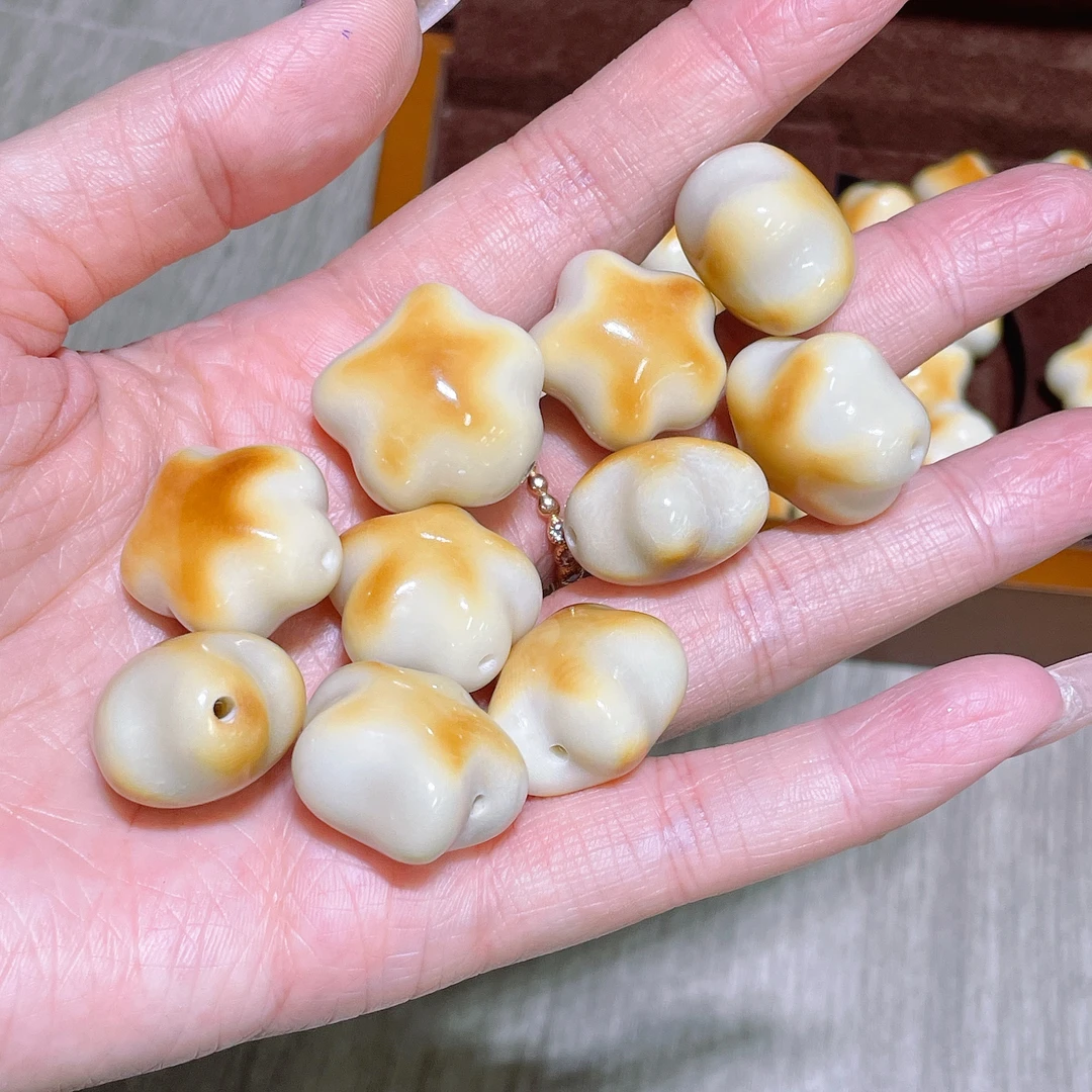 碳烤星星配件diy手工文玩配件配饰手工编织绳挂件卡通