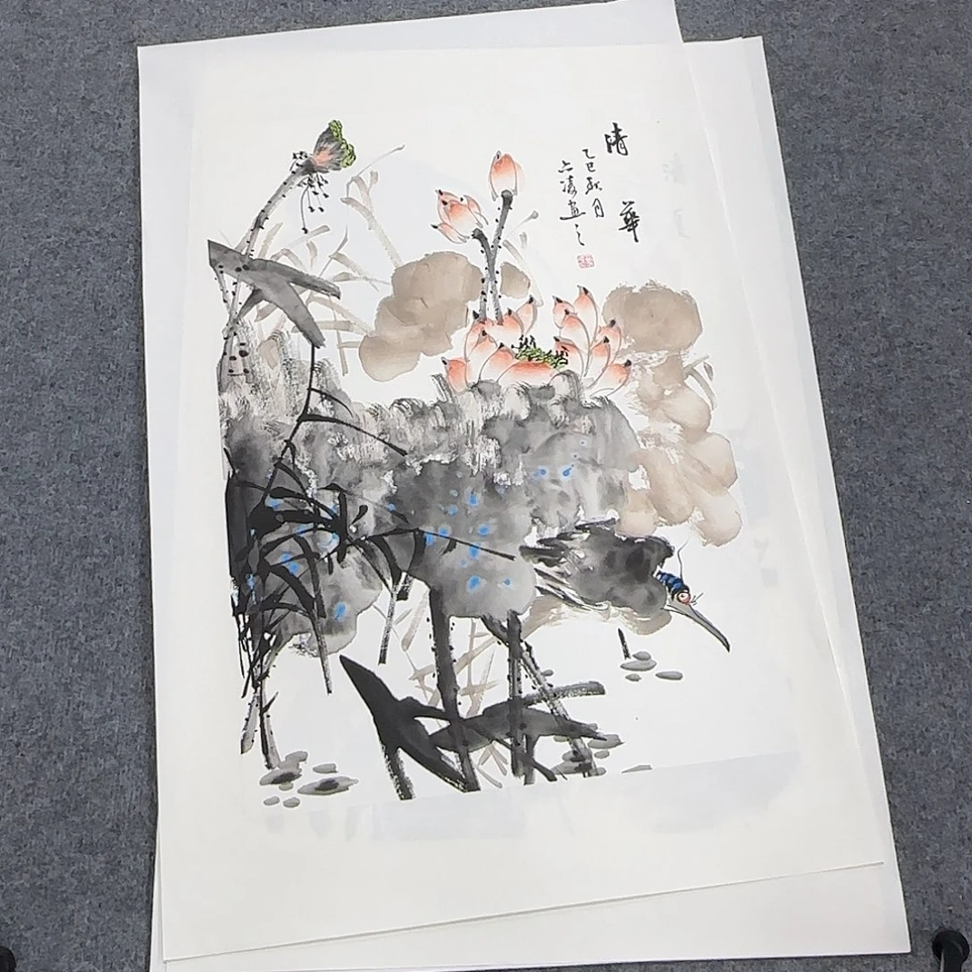 国画68*45纯手绘刘亦凌