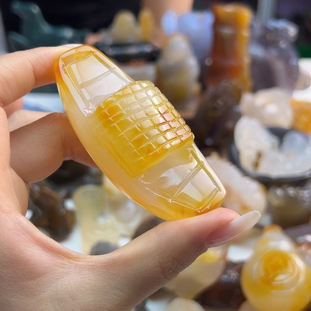 玛瑙/玉髓未镶嵌颈饰