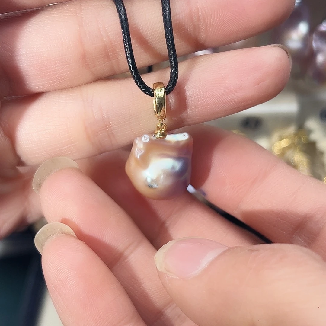 未镶嵌淡水珍珠耳饰