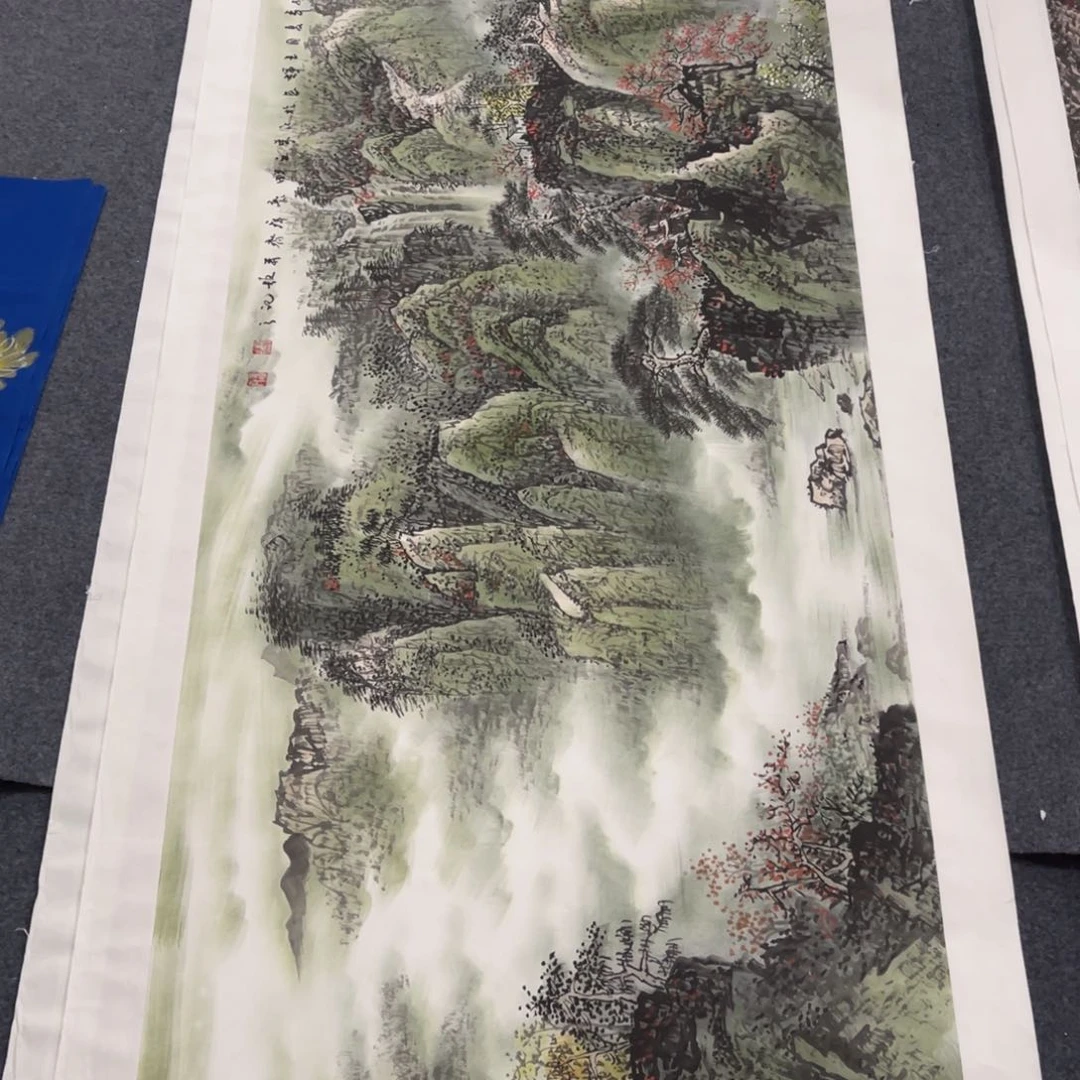 国画处理作品看好再拍哦