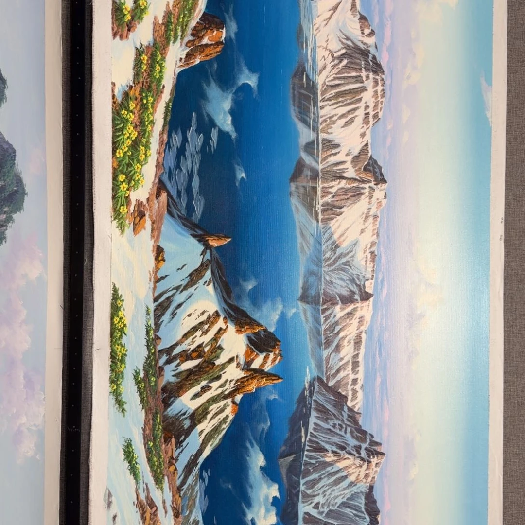 油画我的小伙伴都在等