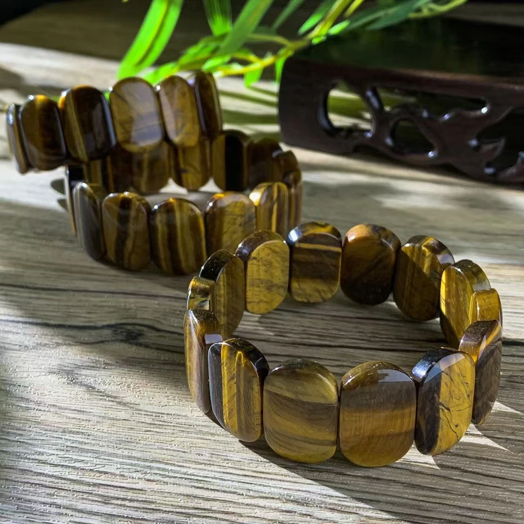 C10056-六彩明珠木变奇石手排-多样性发一件