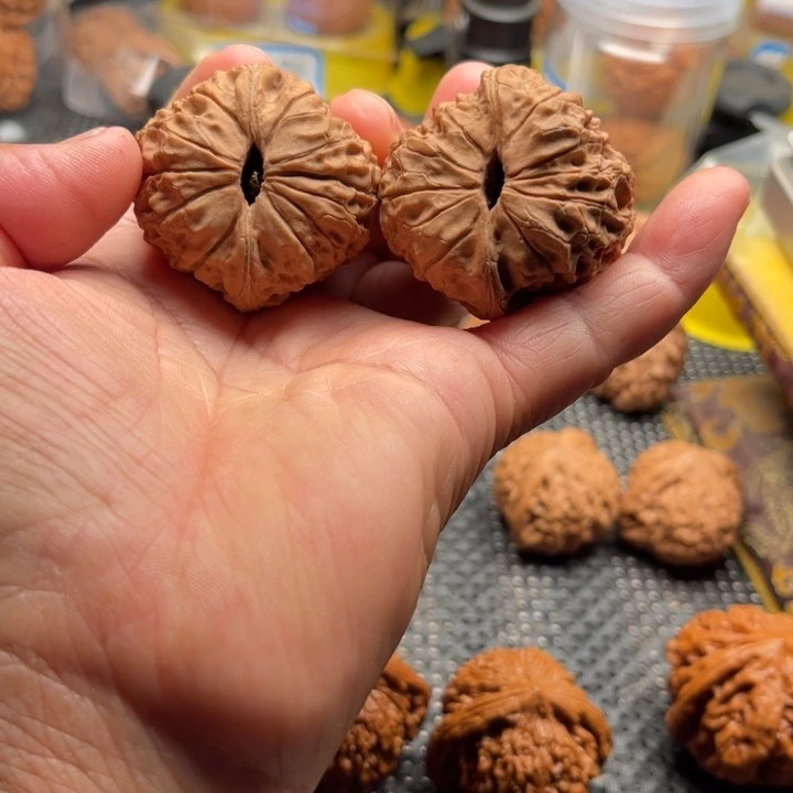 桃核把件全品平谷大团圆边41肚42