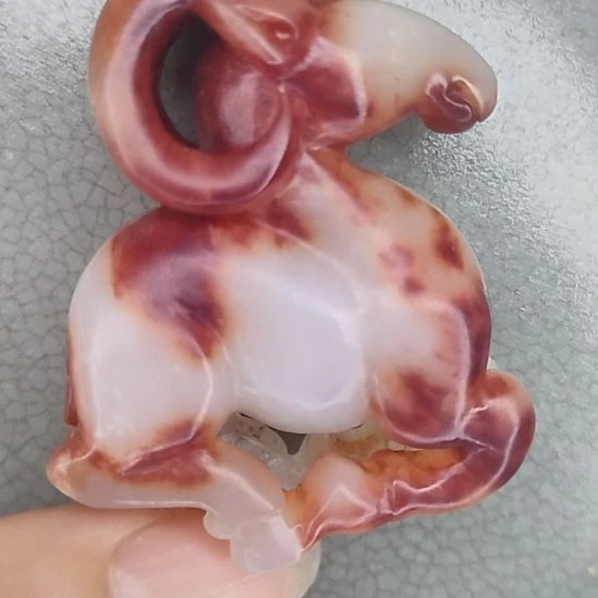 摆件开片瓷器瓷片摆件