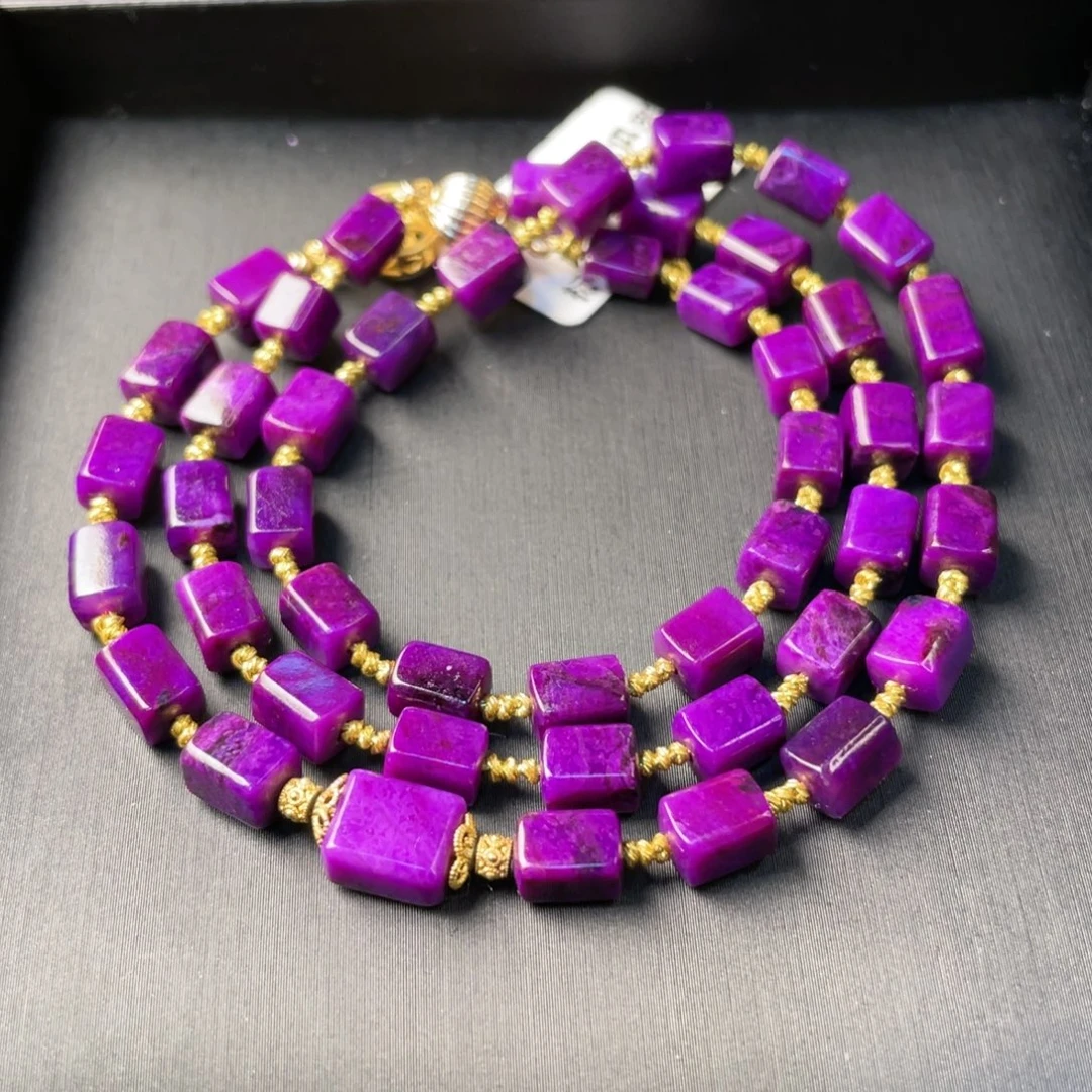 苏纪石（舒俱来）18K金镶嵌颈饰