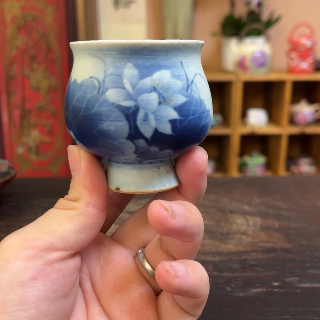 柴烧手工手绘陶瓷