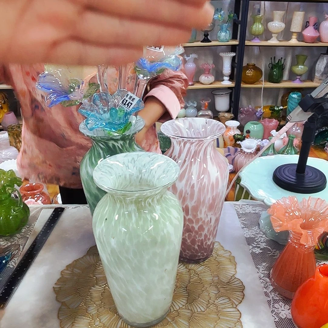 安***伞琉璃3个瓶不完美福利不含花