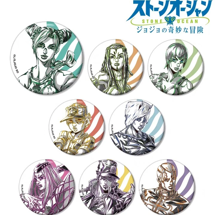 AMNIBUS JOJO的奇妙冒险 Ani-Art 单色吧唧徽章