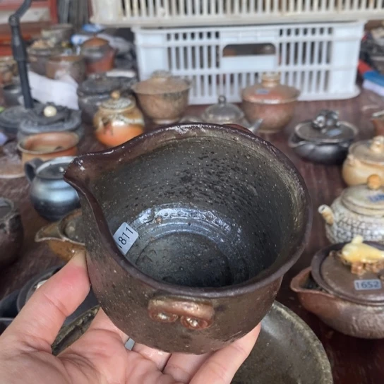 自产自销源头柴烧瑕1811