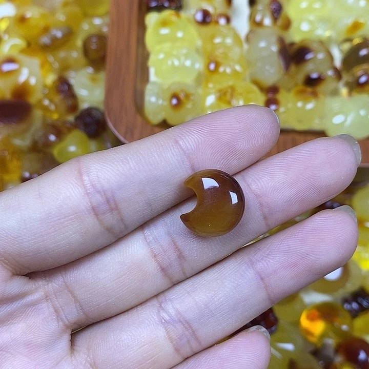 吊坠橄榄核小月亮63