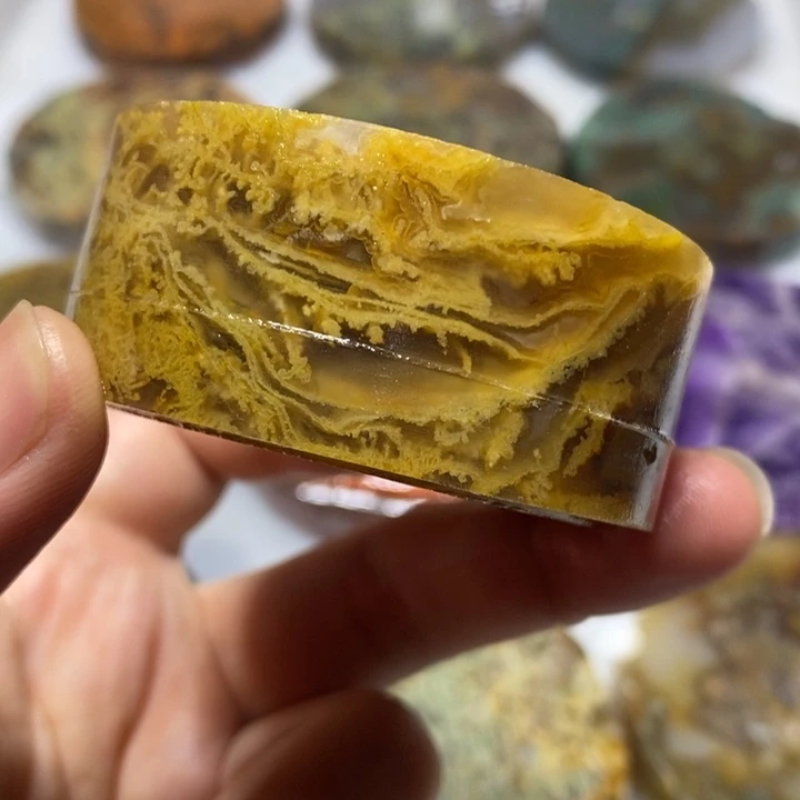 定制玛瑙5**2面包扣定制