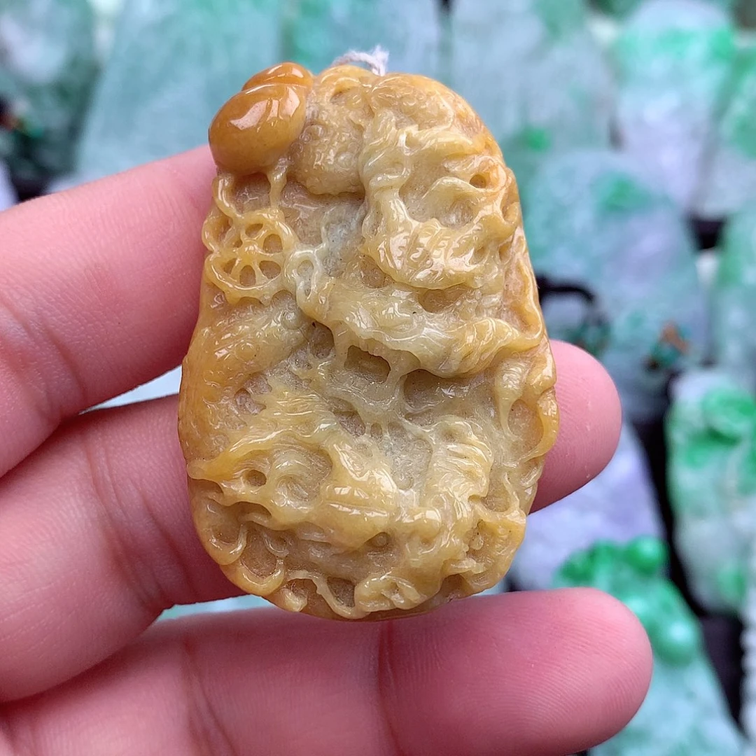 翡翠吊坠(不含链)未镶嵌