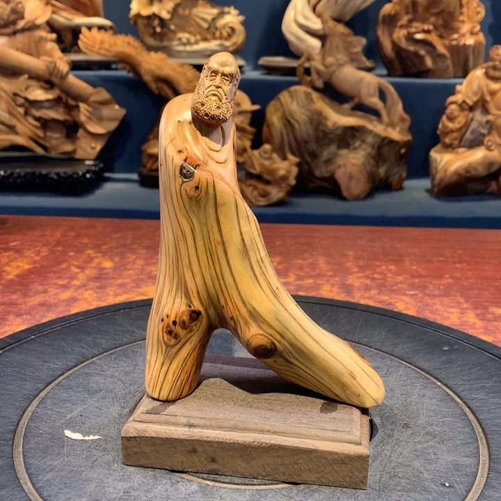 柏木（崖柏）根雕摆件