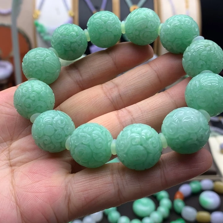 未镶嵌手链翡翠翡翠手链