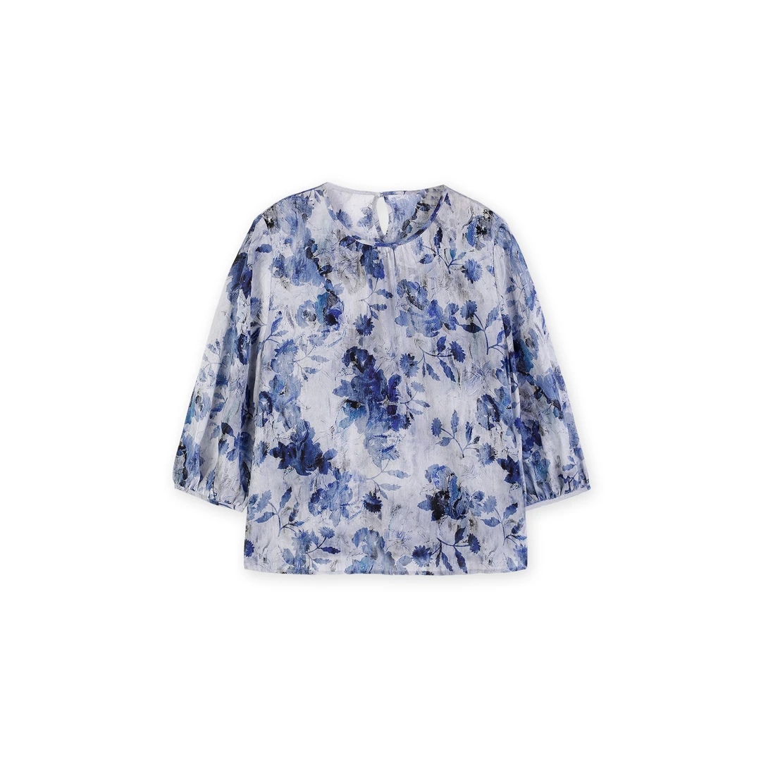 【圈圈】桑蚕丝上衣YJHY-H922012