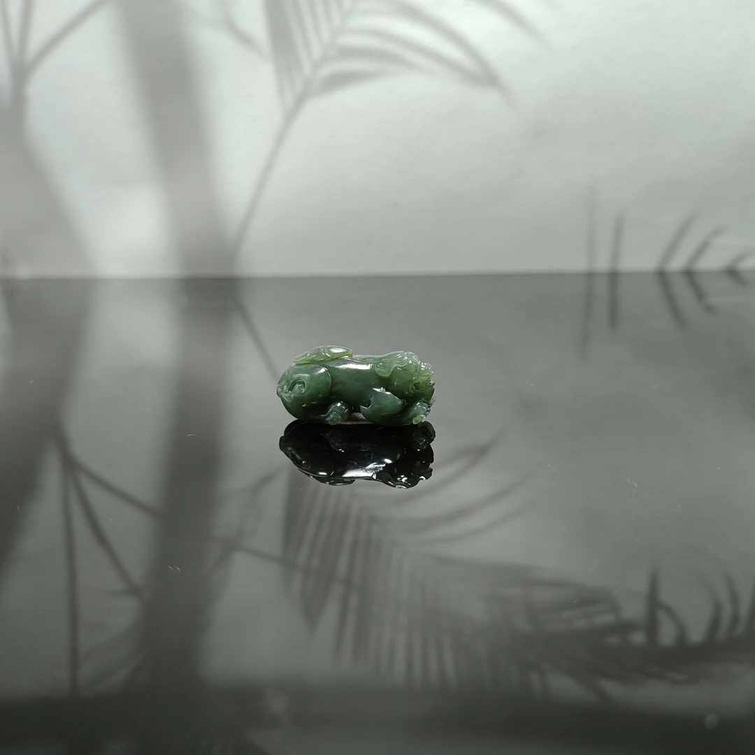 L和田玉貔貅吊坠0760