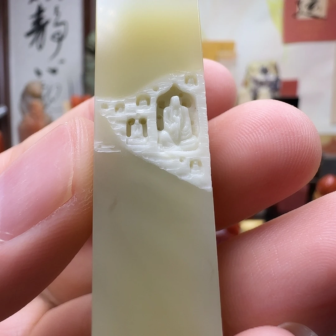 宏***燊老挝石禅意石窟老友价