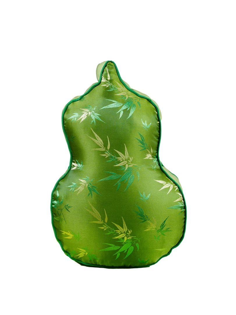 大吉大利绿葫芦抱枕