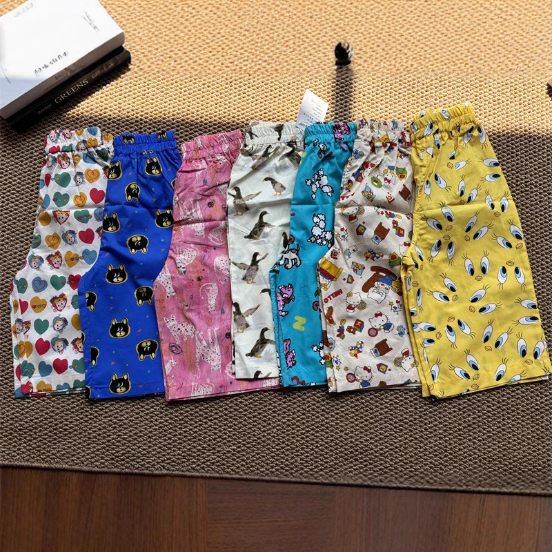 童装夏季防蚊裤2025新款