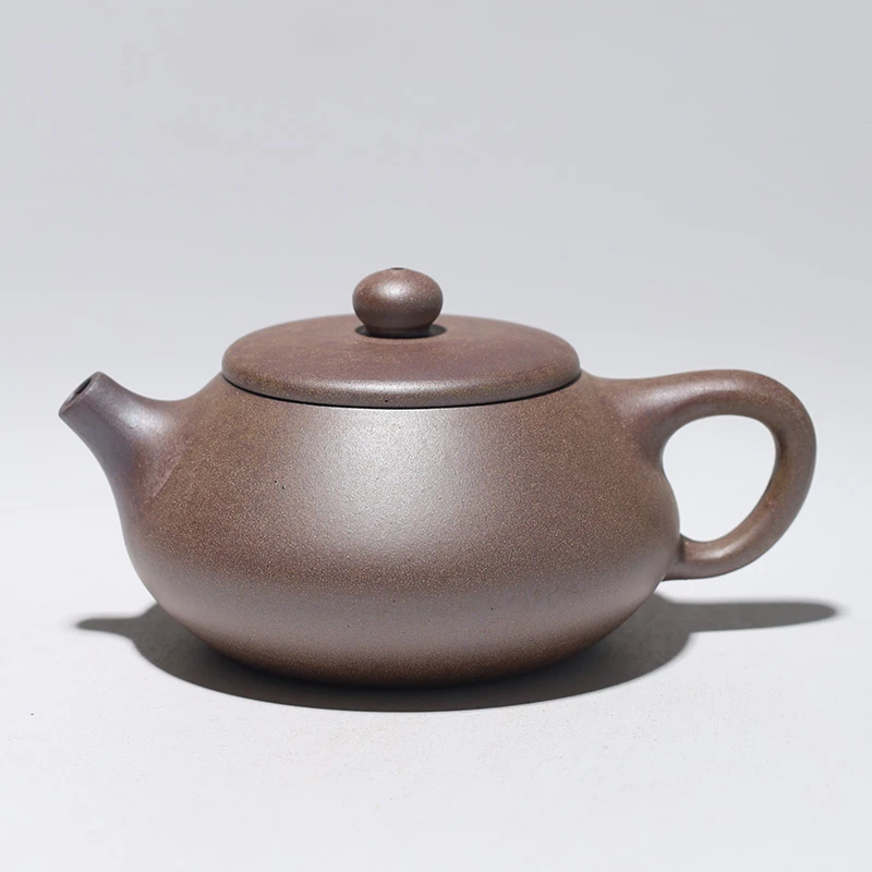 大吉羊柴烧 宜兴紫砂壶茶壶 原矿本山绿泥合和180ml庄勤英