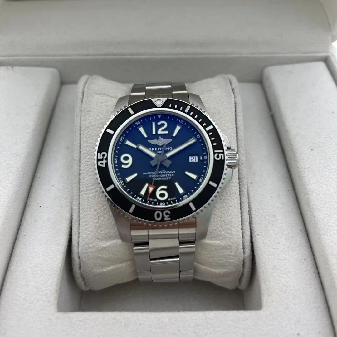 95新 BREITLING/百年灵 超级海洋/A83212/自动机械/42mm/腕周180