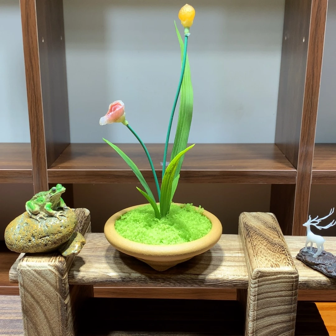 陶瓷春兰可爱女孩