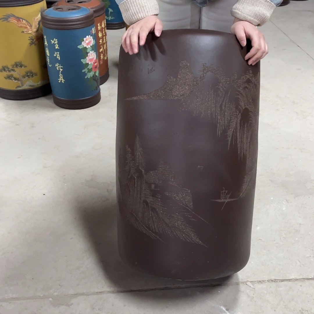 宜兴原矿紫砂茶叶罐