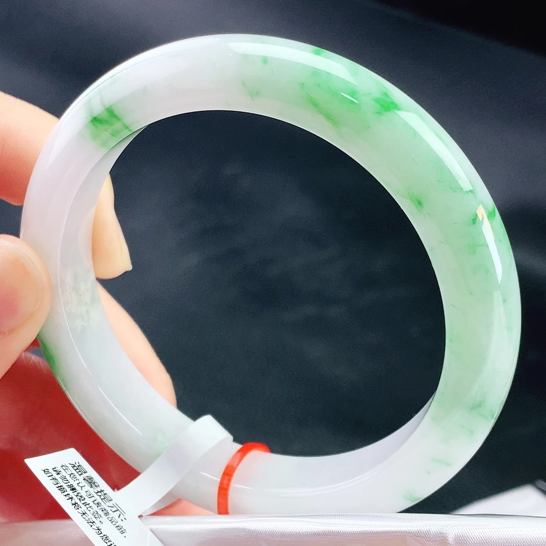 未镶嵌手镯翡翠62圈