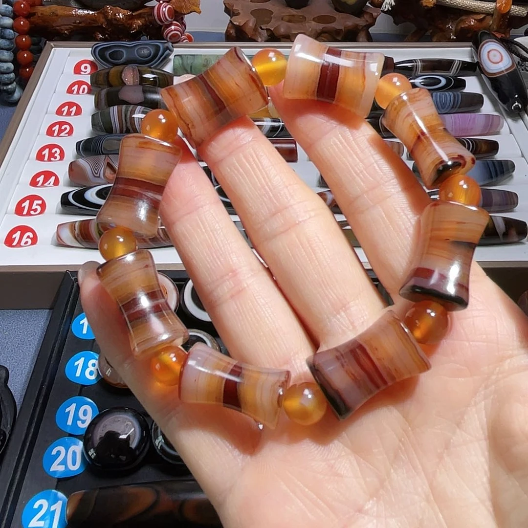 吊坠玛瑙未镶嵌玛瑙手链