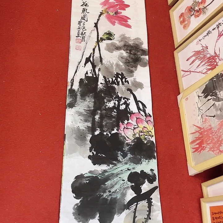 国画张圣敏先生纯手绘作品