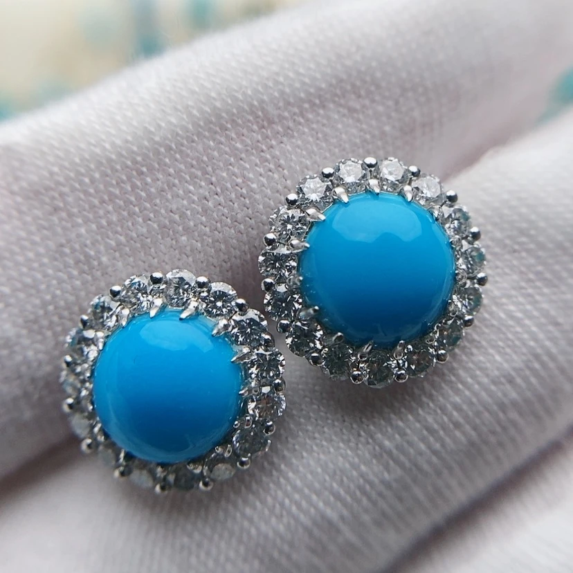 【闪购商品】绿松石配饰18K金镶嵌