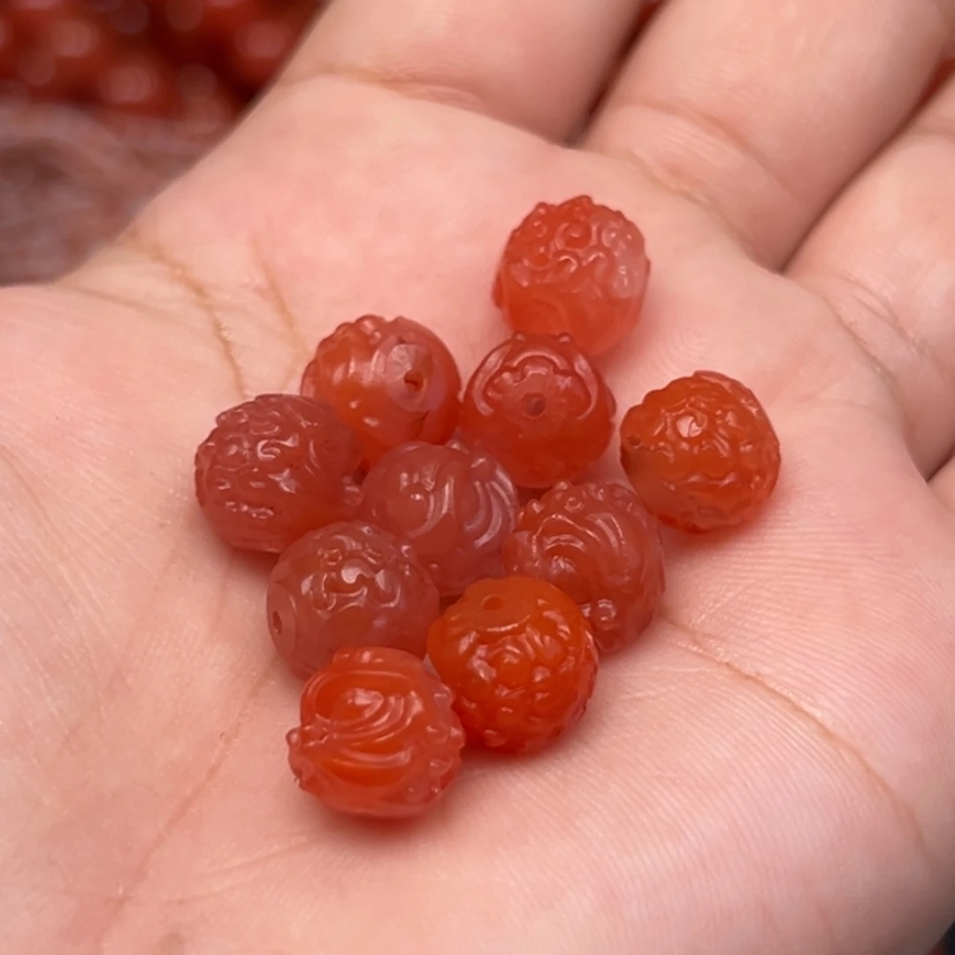 闲***梦南红玛瑙未镶嵌吊坠(不含链)多样性