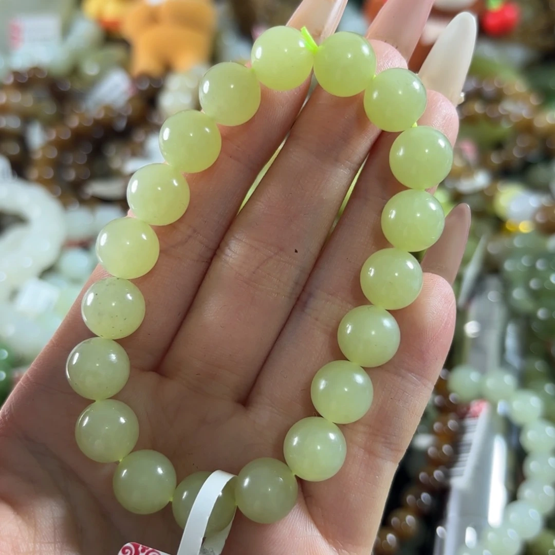 和田玉未镶嵌手链107