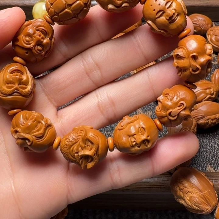 橄榄核手串/手链阴派十八罗汉