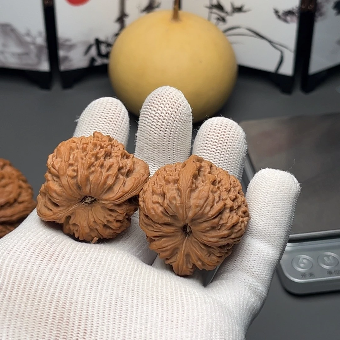 風***山吊坠文玩核桃39尺南将石