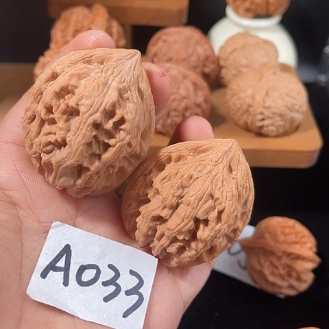 把件文玩核桃大古石