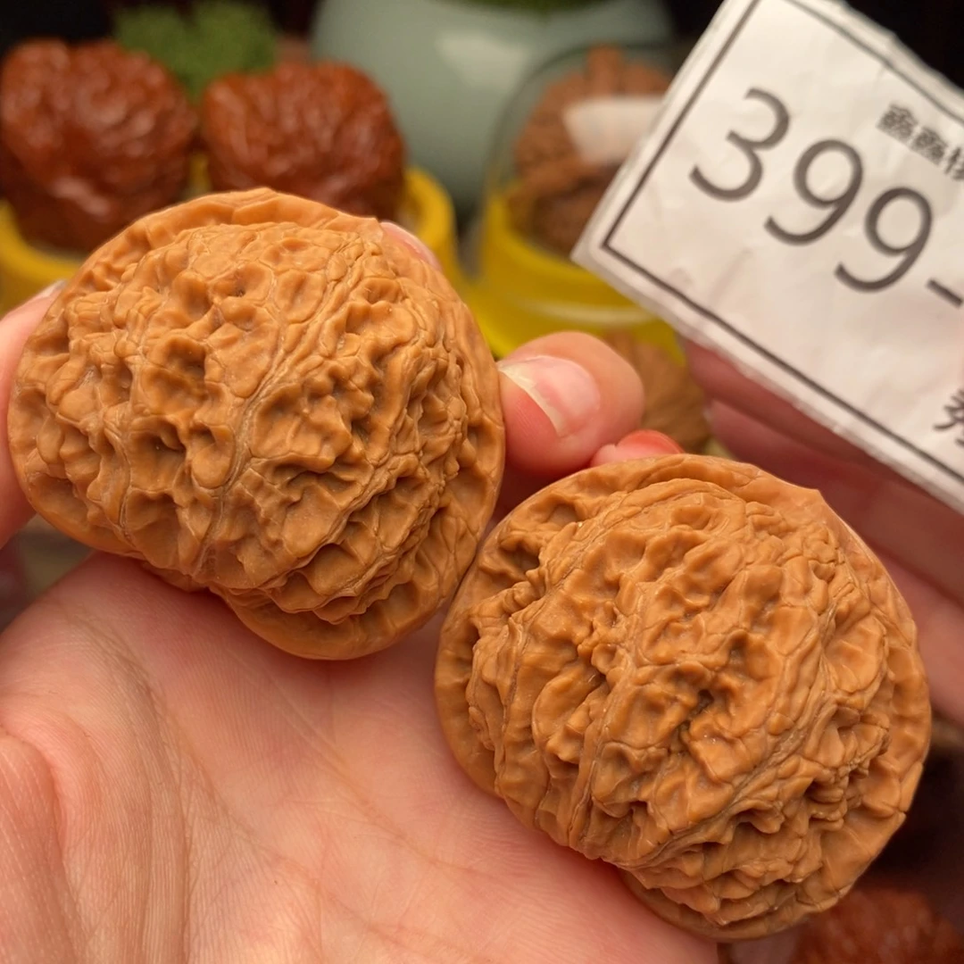 把件文玩核桃水龙纹44……